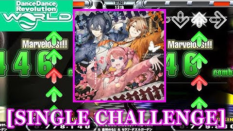 【DDR GP(WORLD)】 打打打打打打打打打打 (にじさんじダンス部 ver.)[DADADADADADADADADADA] [SINGLE CHALLENGE] 譜面確認+Clap