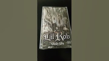 Thumbnail of Lil Rob "Soy Chingon" Crazy Life Cassette Tape 1997 Brown Market Records Classic Album