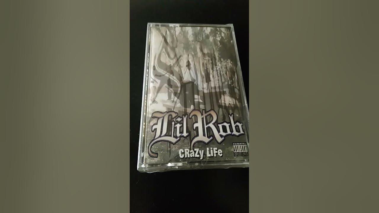 Lil Rob "Soy Chingon" Crazy Life Cassette Tape 1997 Brown Market Records Classic Album