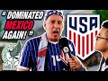 Fans react to usa 20 mexico  concacaf nations league final 2024