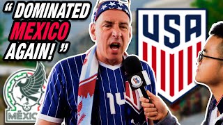 Fans REACT to USA 2-0 Mexico | Concacaf Nations League Final 2024