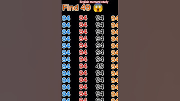 Find 👉 49 🤔 odd number puzzle 🧩 iq test 🧠 math reasoning puzzle 🧩 #mathematicspuzzles #iq #mathspuz.