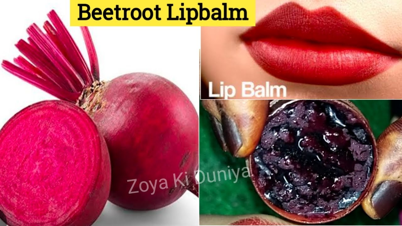 Beetroot Lip Balm Homemade Lip Balm Get Baby Soft and Pink Lips
