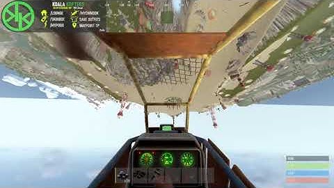 I ATTEMPT TO FRONT FLIP AN ATTACK HELI IN RUST!