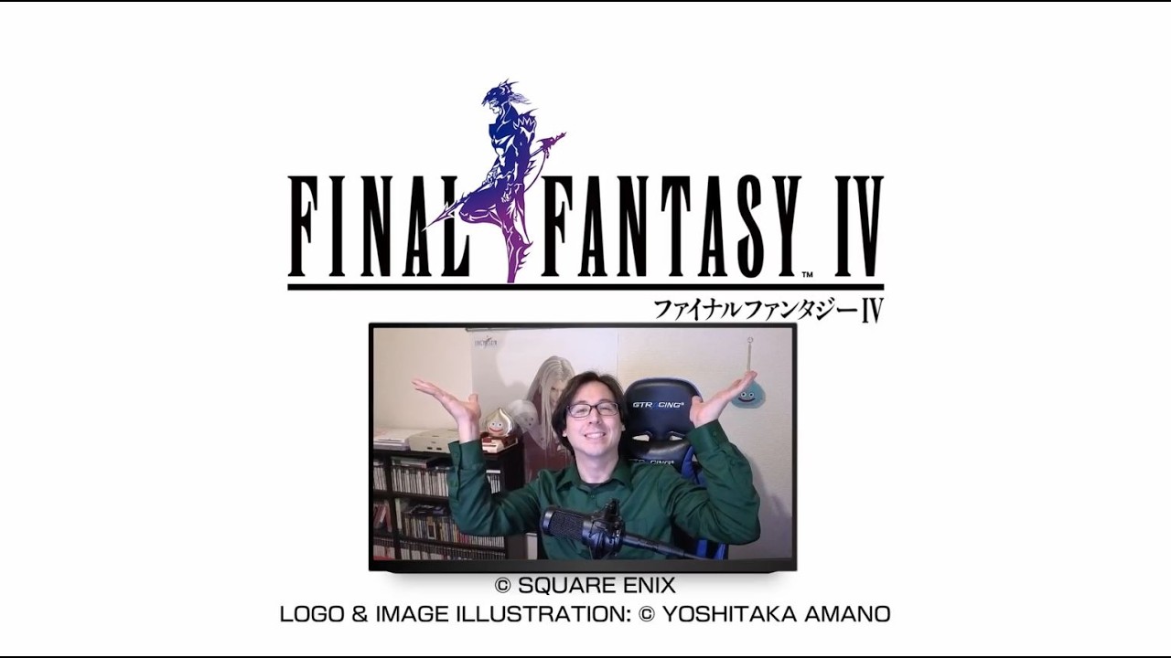 『FF4』ファイナルファンタジーシリーズマラソン 実況プレイ ネタバレ注意 ファイナルファンタジーIV ピクセルリマスター