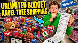 UNLIMITED BUDGET ANGEL TREES SHOPPING