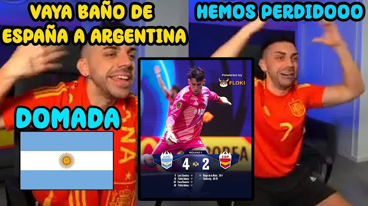 DjMaRiiO REACCIONA A LA DOMADA DE ARGENTINA A ESPAÑA EN LA KINGS LEAGUE👑