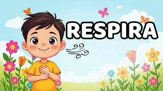 🌿 Respira Conmigo | Canción Infantil Suave para Niños