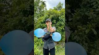 Survival Skills Make A Bubble Horn To Scare Off Wild Animals