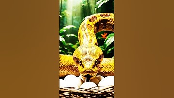 "The Python Didn’t Expect This Ending 😬🐍💥" #animals #wildlife #shorts #amazing #python #rescue