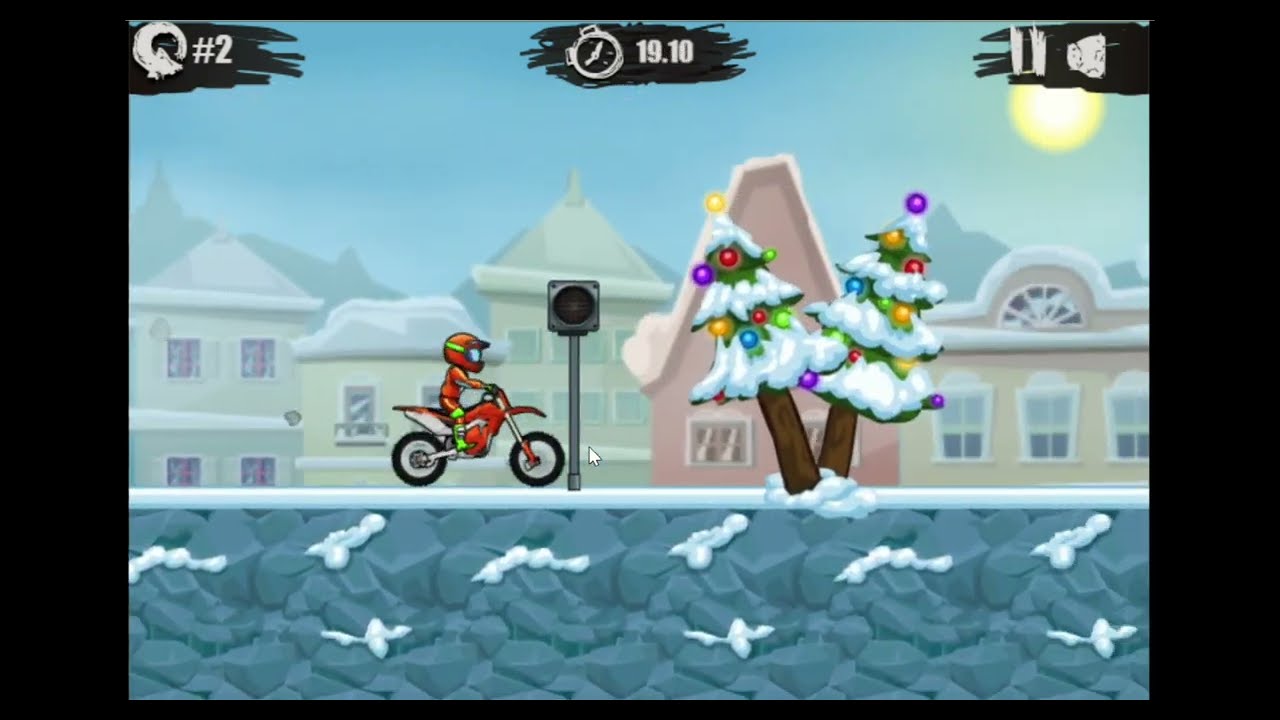 Moto X3M 4 Winter  Online Friv Games