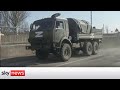 Russian military enters Kakhovka in south-eastern Ukraine