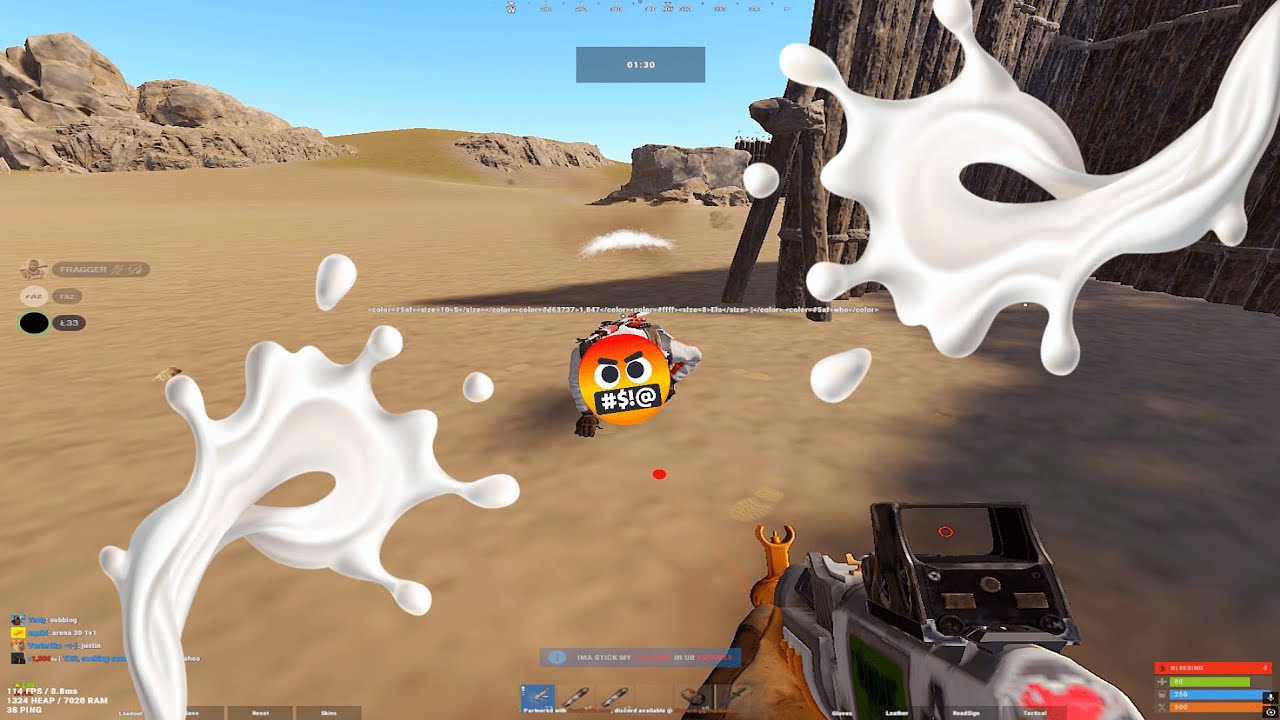 Rust Sticky Mouse 21,000 HOUR RUST PLAYER GETTING STICKY ON UKN #rust #ukn #rustgame # ...
