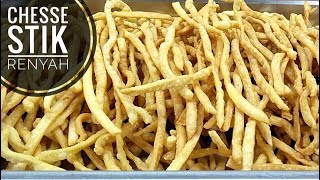 Resep Chesse Stik Renyah Sistik Keju Youtube