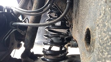 Suspension Spring Replacement Mercedes - SLK R170 Restoration Video 28