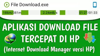 Aplikasi Download File Tercepat di HP (Internet Download Manager di HP) screenshot 1