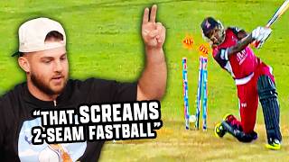 Former D1 Baseball Player Reacts To CPL Bowling | That's Cricket