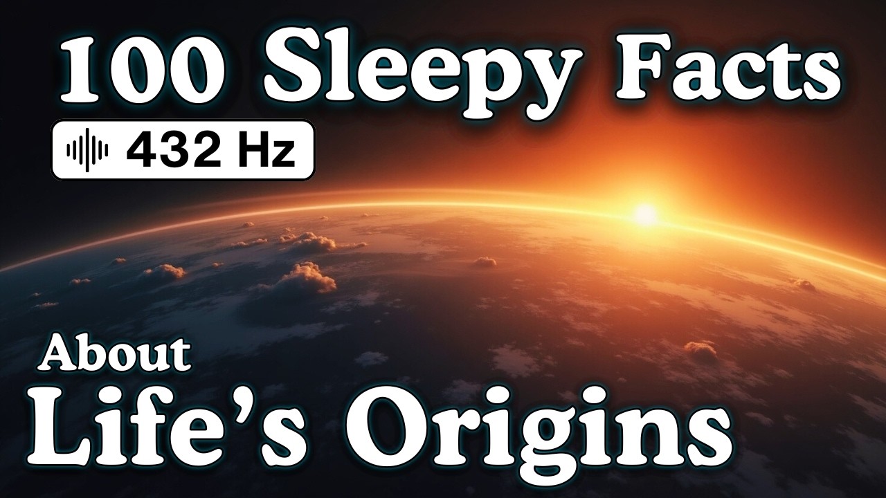 Origins of Life — 100 Facts for Deep Sleep — No Adverts