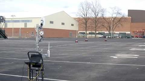 A Directional Antenna based Leader-Follower Relay System - Robotic Convoying Test