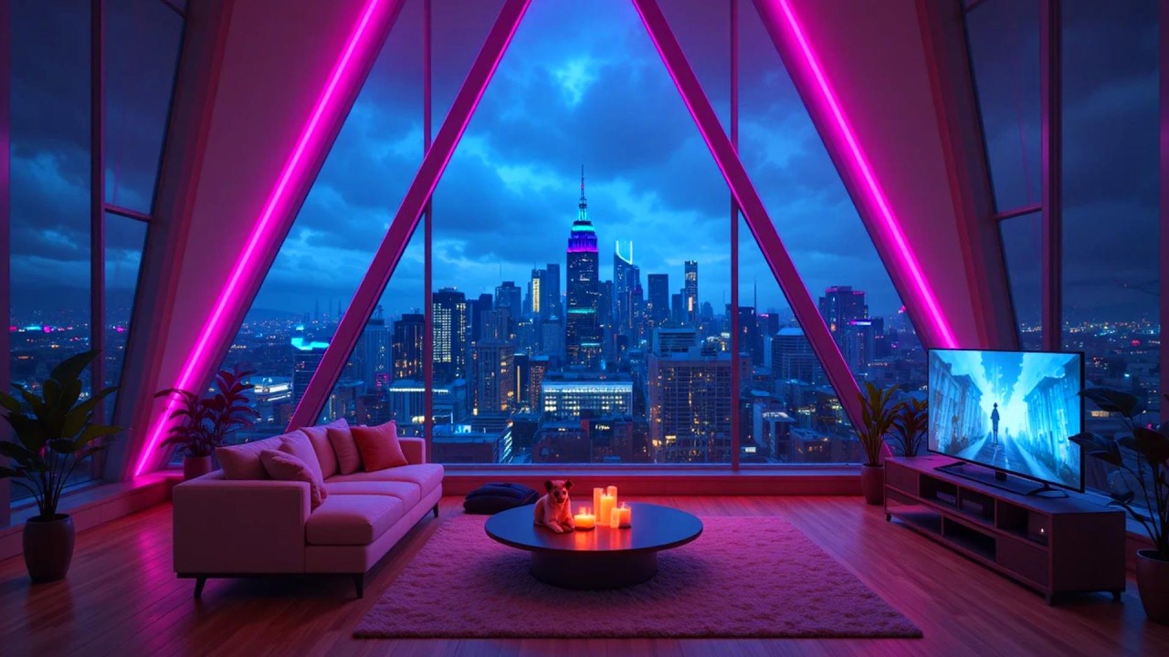 Floating in Lofi Space 💫 Smooth Rainy Chillhop Beats for Study Flow & Deep Relaxation