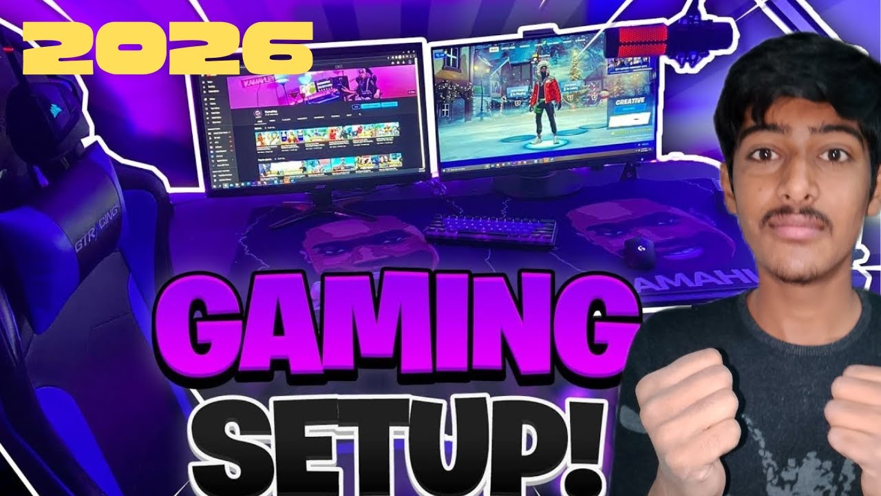 My Gaming Setup Tour # 2026 | Inshallah One Day