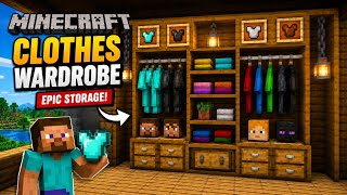 Ultimate Minecraft WardrobeMinecraft Closet BuildBest Minecraft Clothes