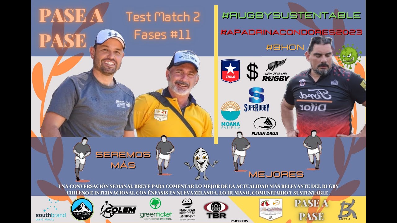 TMO #4 Fases #11 Test Match 2:  poco más de 15 minutos de Fijian Drua y Moana Pasifika Rugby