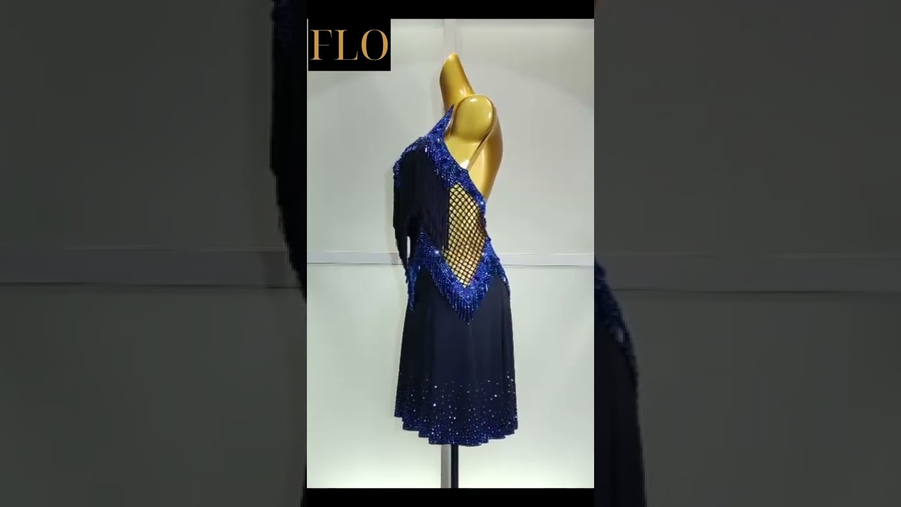 Fringe Latin dress by FLO Ballroom