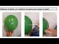 Como hacer una máscara con globo 🎈 y periódico 📰  (súper fácil!!!)