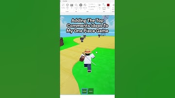 Tell Me Your Ideas #roblox #robloxgamedesign #devlog #robloxedit #gamedevblog #roblox #onepiece