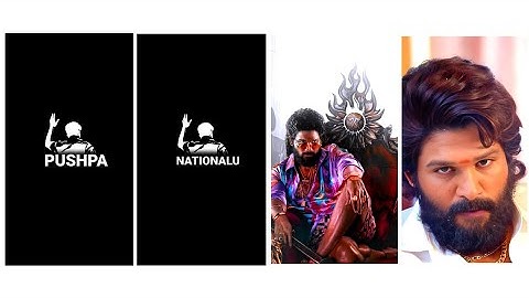 New Trending Pushpa 2 BGM Video Editing Alight Motion Telugu | Instagram Trending video Editing