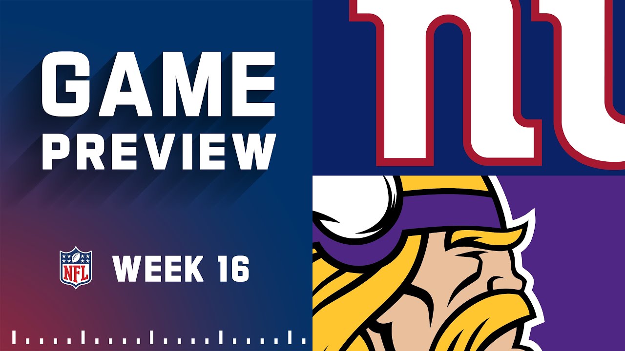 Giants vs. Vikings 2022, Week 16: Everything you need to know - Big Blue  View