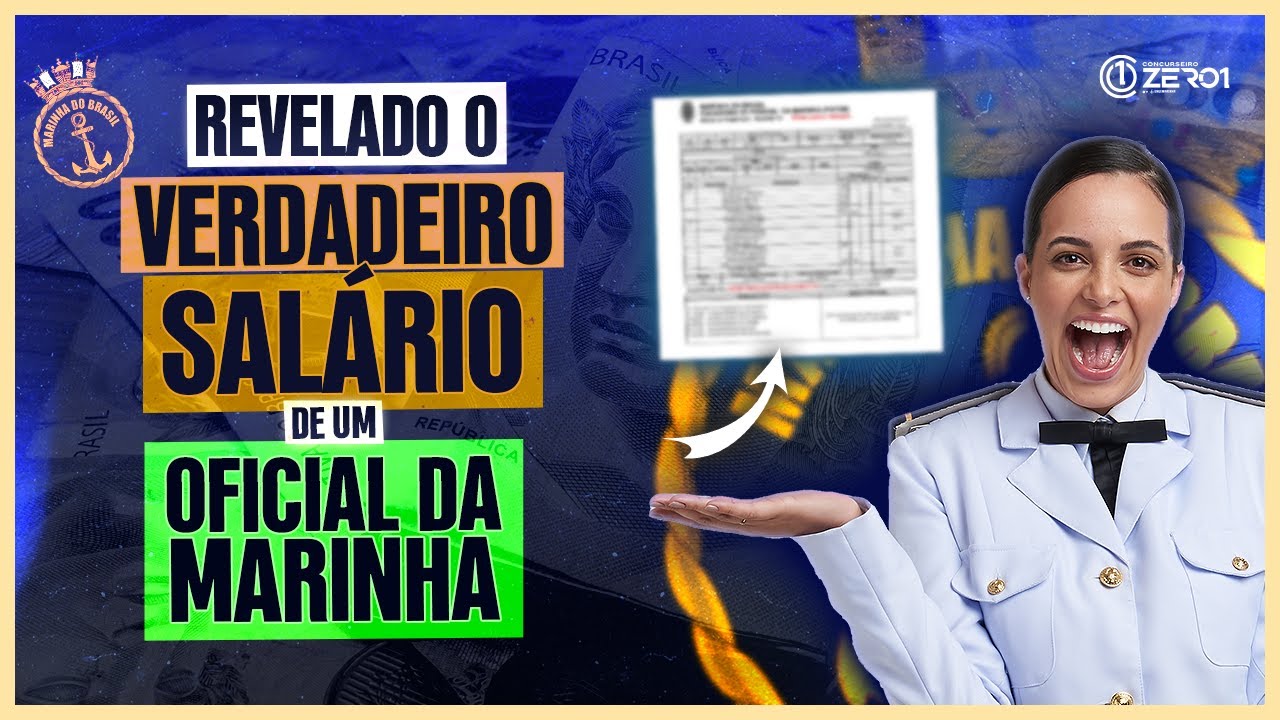 Qual o salário de um Oficial da Marinha? - YouTube