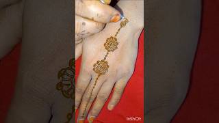 very very simple beautiful mehandi design YouTubeshorts #viral video# hennamehandi # easy mehandi