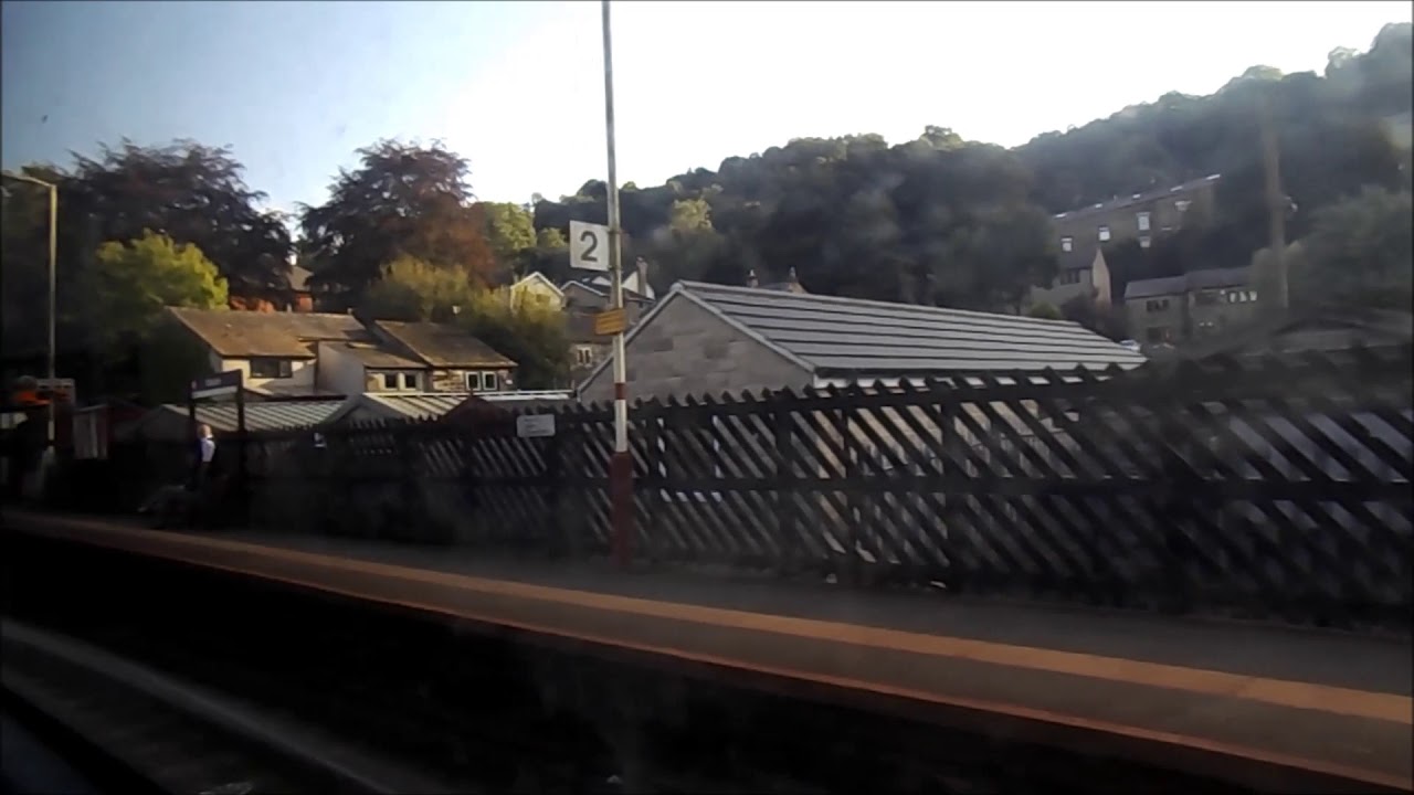 Northern Rail Trains Hebden Bridge to Manchester Victoria 07th