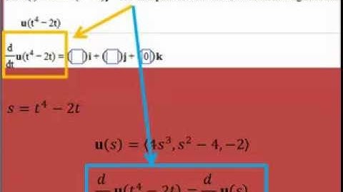 12.6 Calculus of Vector Valued Functions 12.6.33