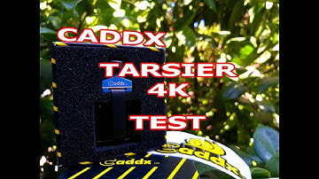 Caddx Tarsier V1 4K Dual Lens Camera HD - FIRST TEST