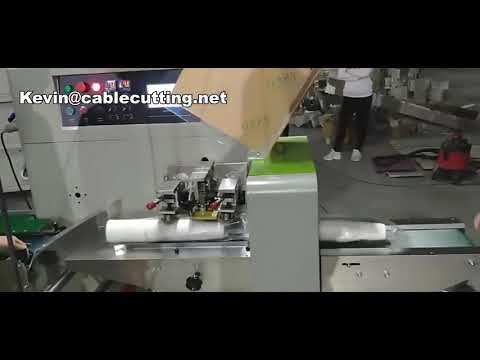 Automatic Full Servo Flow Paper Cup Food Biscuit Bakery Packing Machine