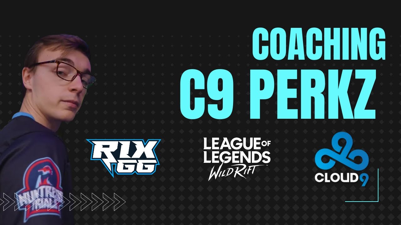 COACHING PERKZ ON WILD RIFT ?!? - Professional coaching session example ...