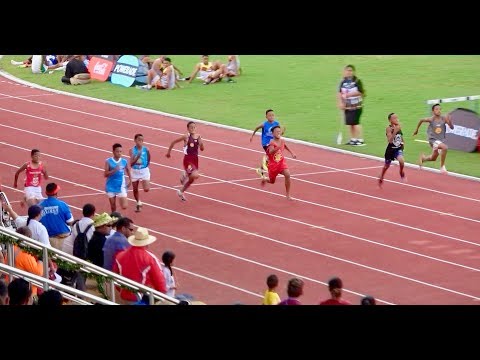 KINGDOM OF TONGA – BOYS 100M HEATS – INTERCOLLEGIATE ATHLETICS TEUFAIVA