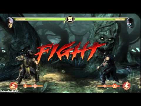 Mortal Kombat 9 'Scorpion vs Sub-Zero PS3 Demo Playthrough [3/4]' TRUE-HD QUALITY