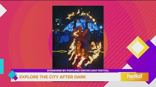 More than 200 art installations featuring lights, fire, and performances brighten up the dark winter @KGWNews8