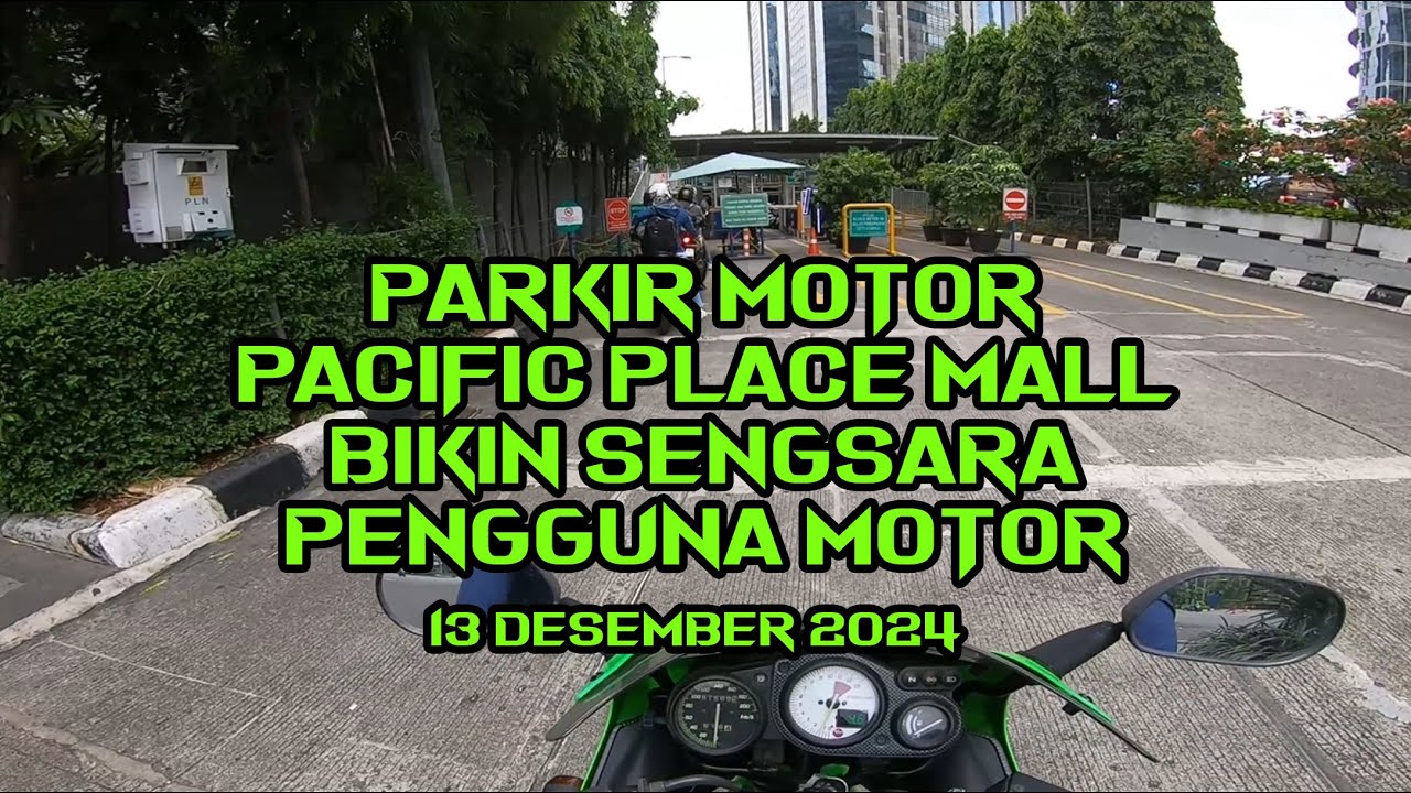 Parkir Motor Pacific Place Mall Bikin Sengsara Pengguna Motor