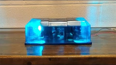 Federal Signal Highlighter Light Bar Blue