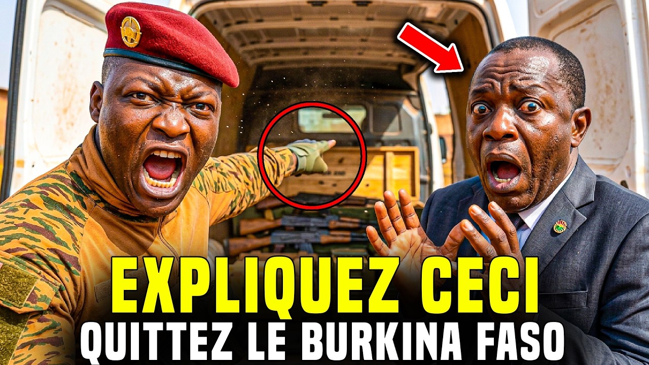 Traoré Confronte l'Ambassadeur Ougandais Surpris à Faire Passer des Armes en Contrebande