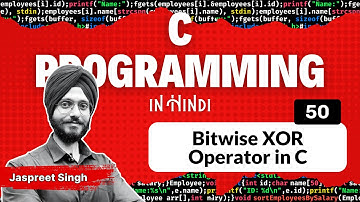 Bitwise XOR Operator in C