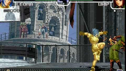 Leona combo 100% the king of fighters 2002