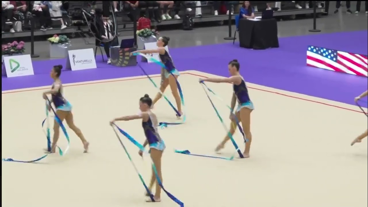 🥉 United States of America (USA)  - 20.150 - 5 Ribbons (Fita/Cinta) Final - WCC Portimão 2025