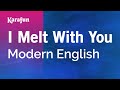 Karaoke I Melt With You - Modern English *