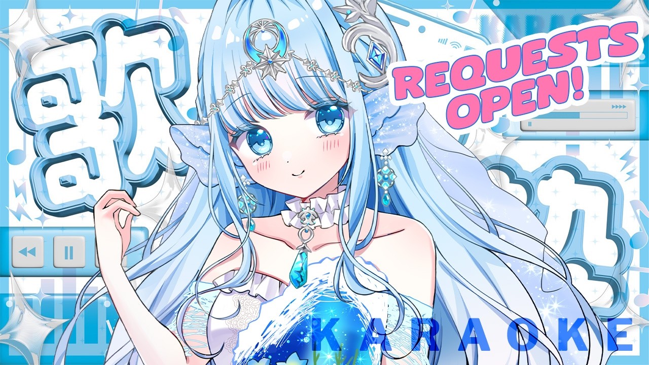 【KARAOKE】Singing Your Song Choices!🐟🎶 #karaoke #歌枠